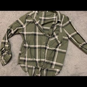 Flannel blouse